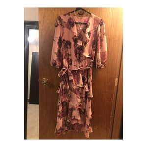 Floral Maxi Dress Betsy Johnson